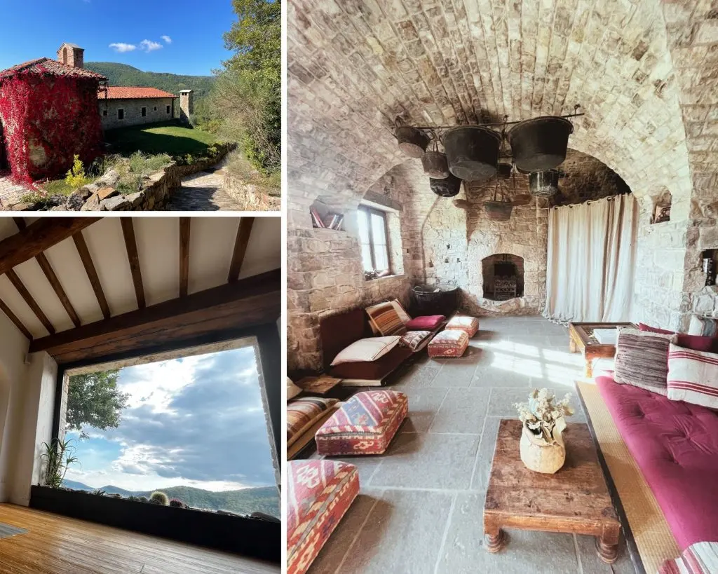 Eremito invites its guests in beautiful community areas to come together, move together, eat together, and be together. Nonetheless, the overall atmosphere is calm, quiet, and respectful.