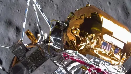 Approaching the Moon: NASA hero “Odysseus” fulfills his mission. © Credit: AFP