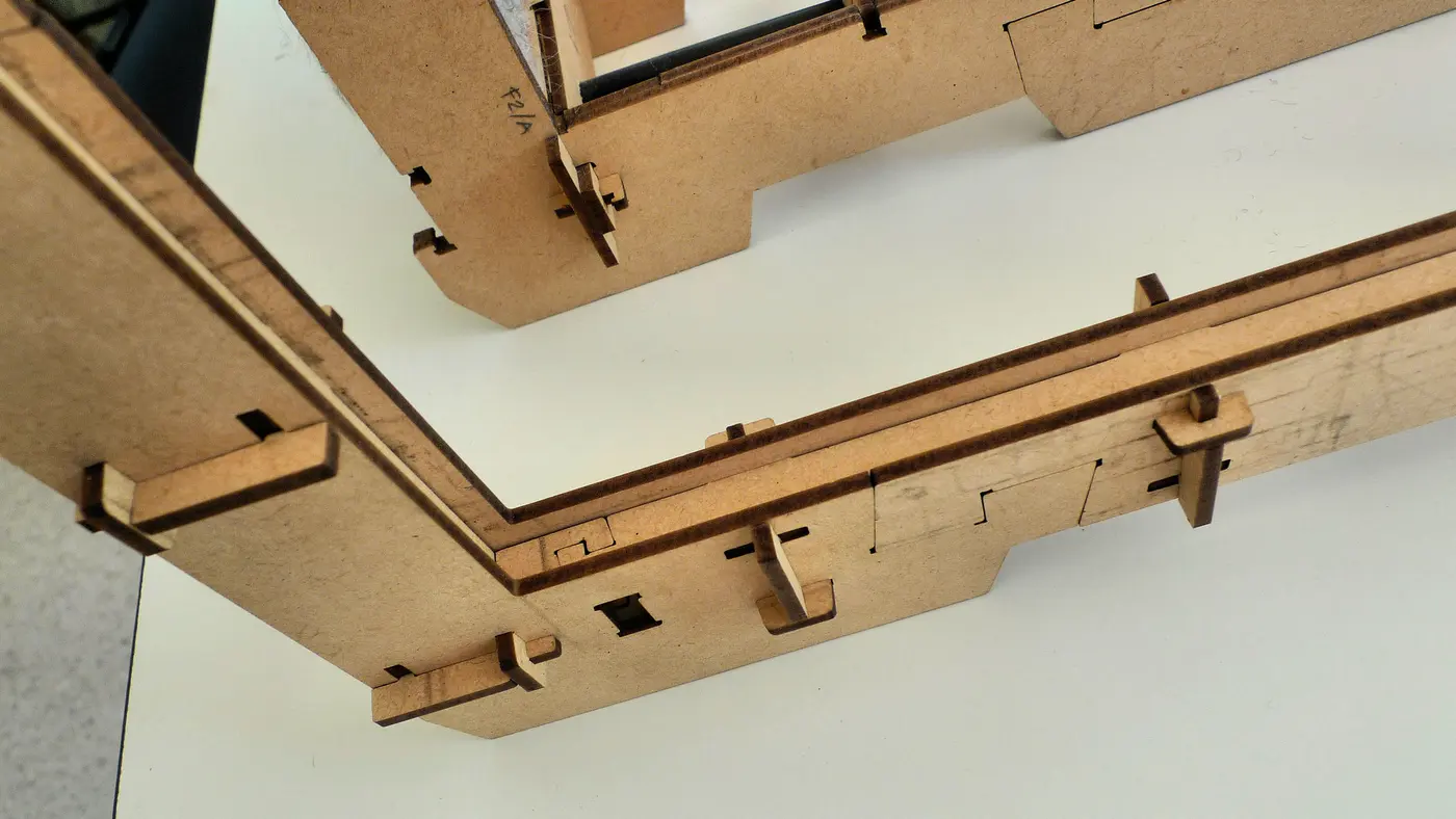 Detail of 1/6 scale model WikiHouse v2.0 © 2013 by Martin Luff is licensed under CC BY-SA 4.0